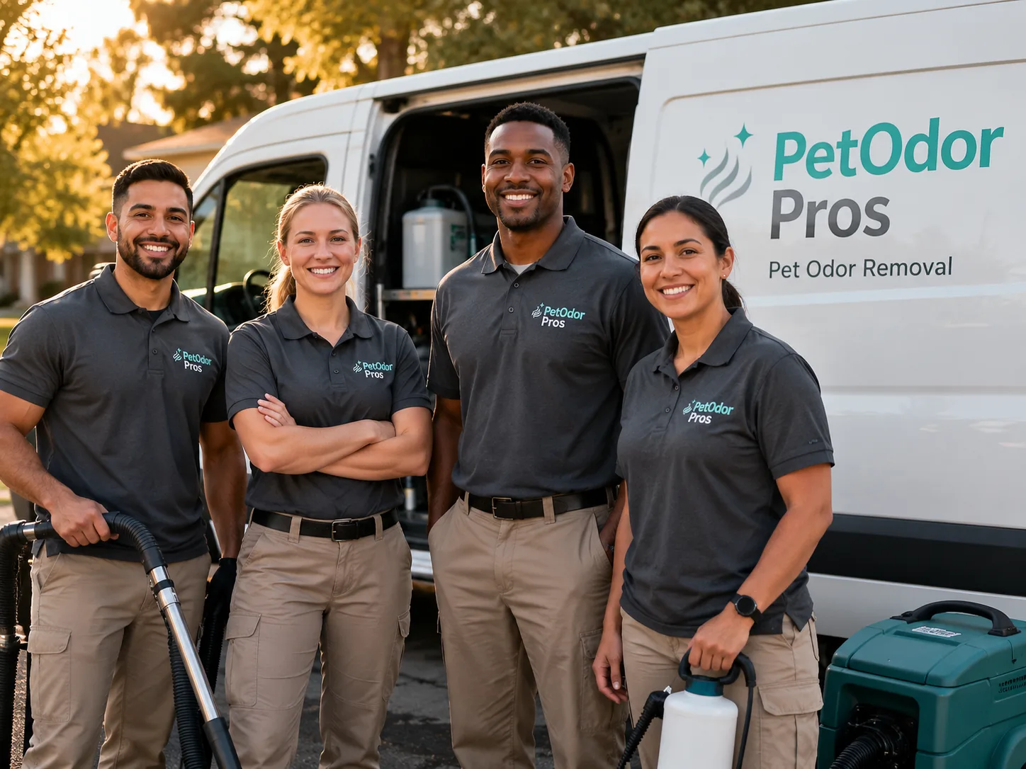 Pet Odor Removal team serving Claypool, AZ